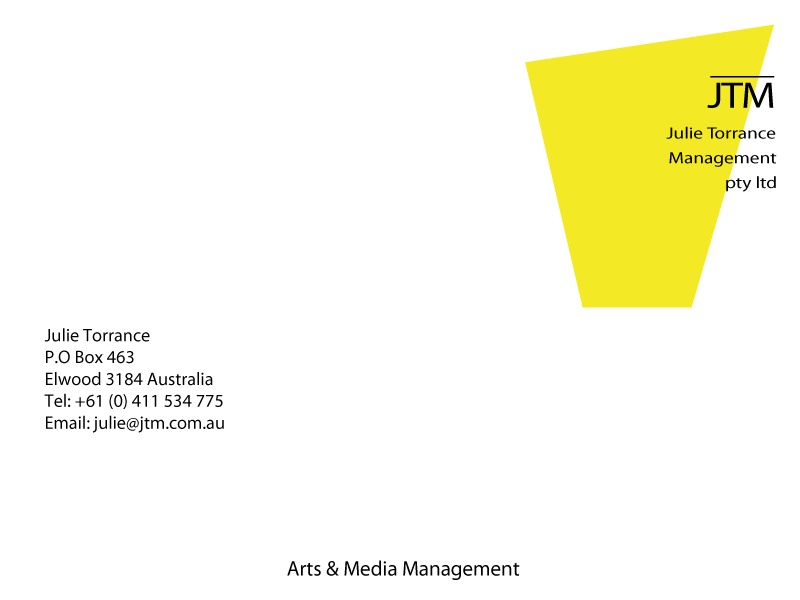 Julie Torrance Management Pty Ltd - Arts & Media Management